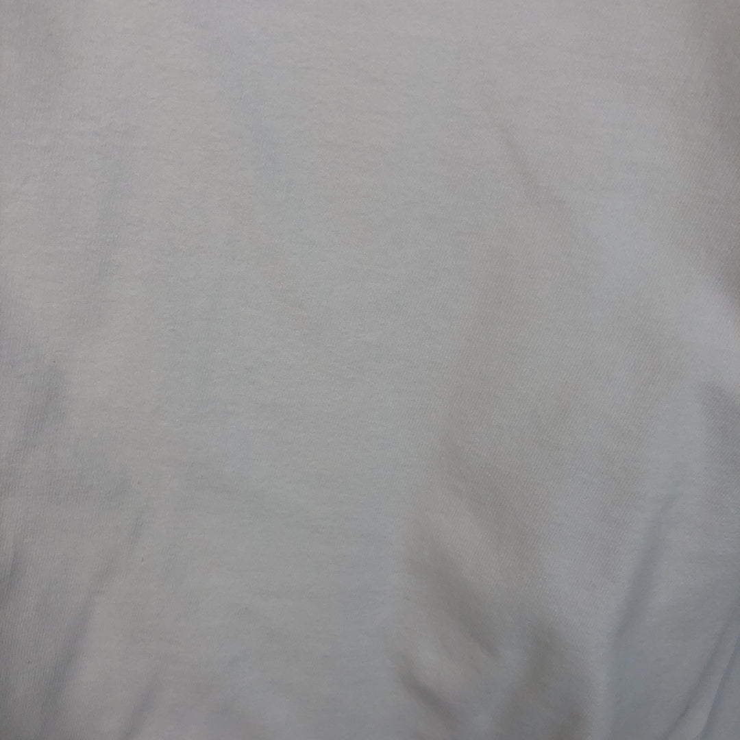 90'S Hanes BEEFY-T Lucille FARMS NUTRITIONAL CHEESEES advertising T-shirt, Made in USA, Men's XL equivalent. cotton white type Vintage Second Hand