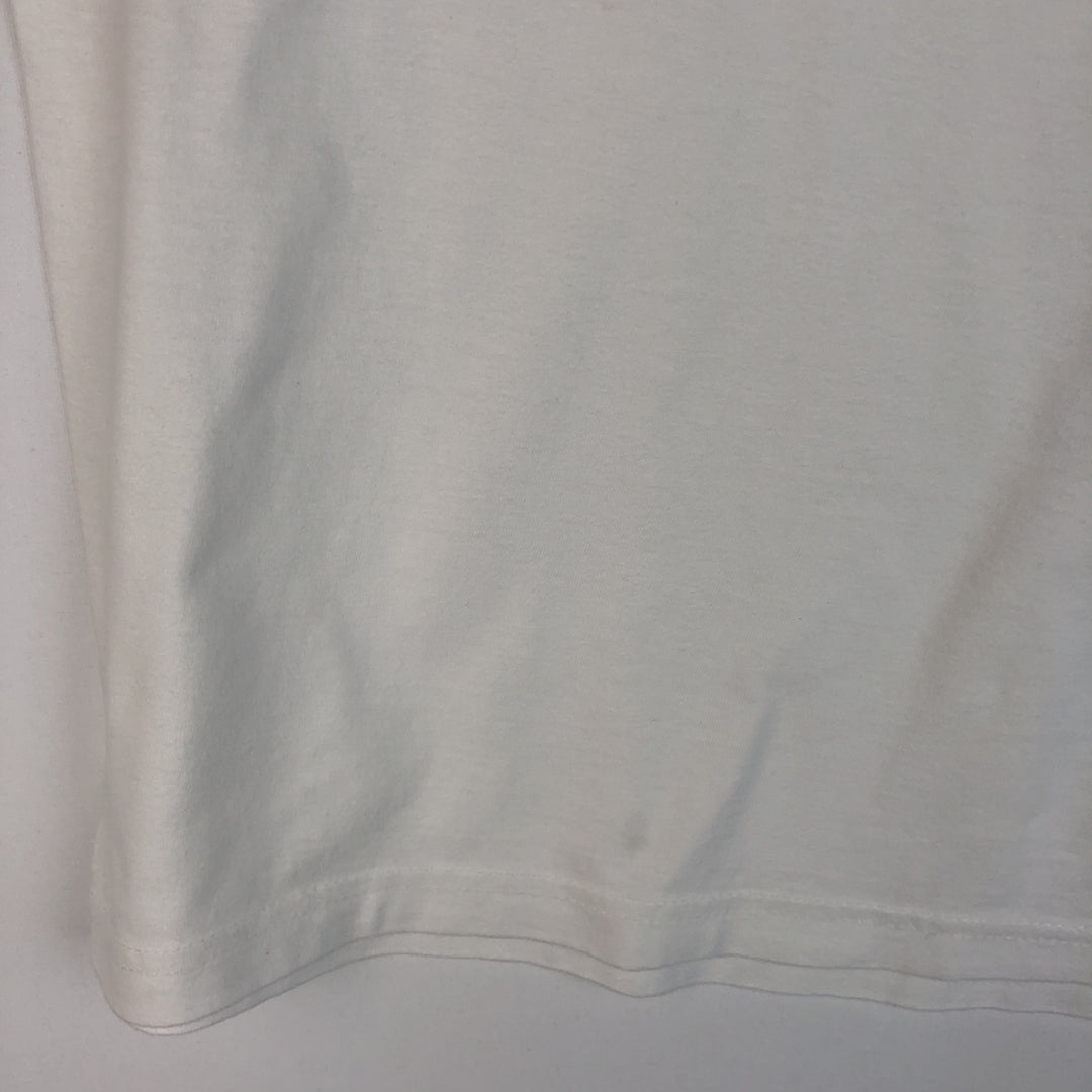 RAD LINE COCA-COLA Coca-Cola Advertising T-Shirt, Men's Size L cotton white type Vintage Second Hand