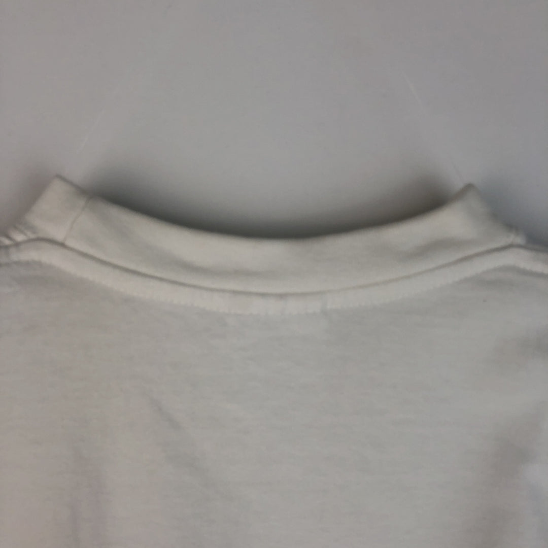RAD LINE COCA-COLA Coca-Cola Advertising T-Shirt, Men's Size L cotton white type Vintage Second Hand