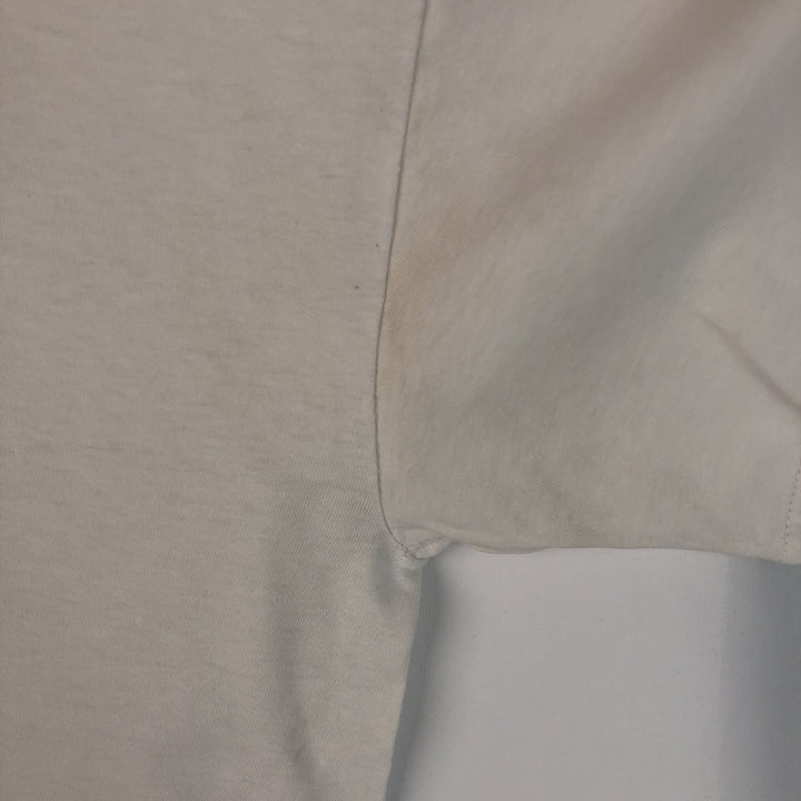2000'S Hanes BEEFY-T Blue Tag IN-N-OUT BURGER Advertising T-Shirt, Men's XL equivalent. cotton white type Vintage Second Hand
