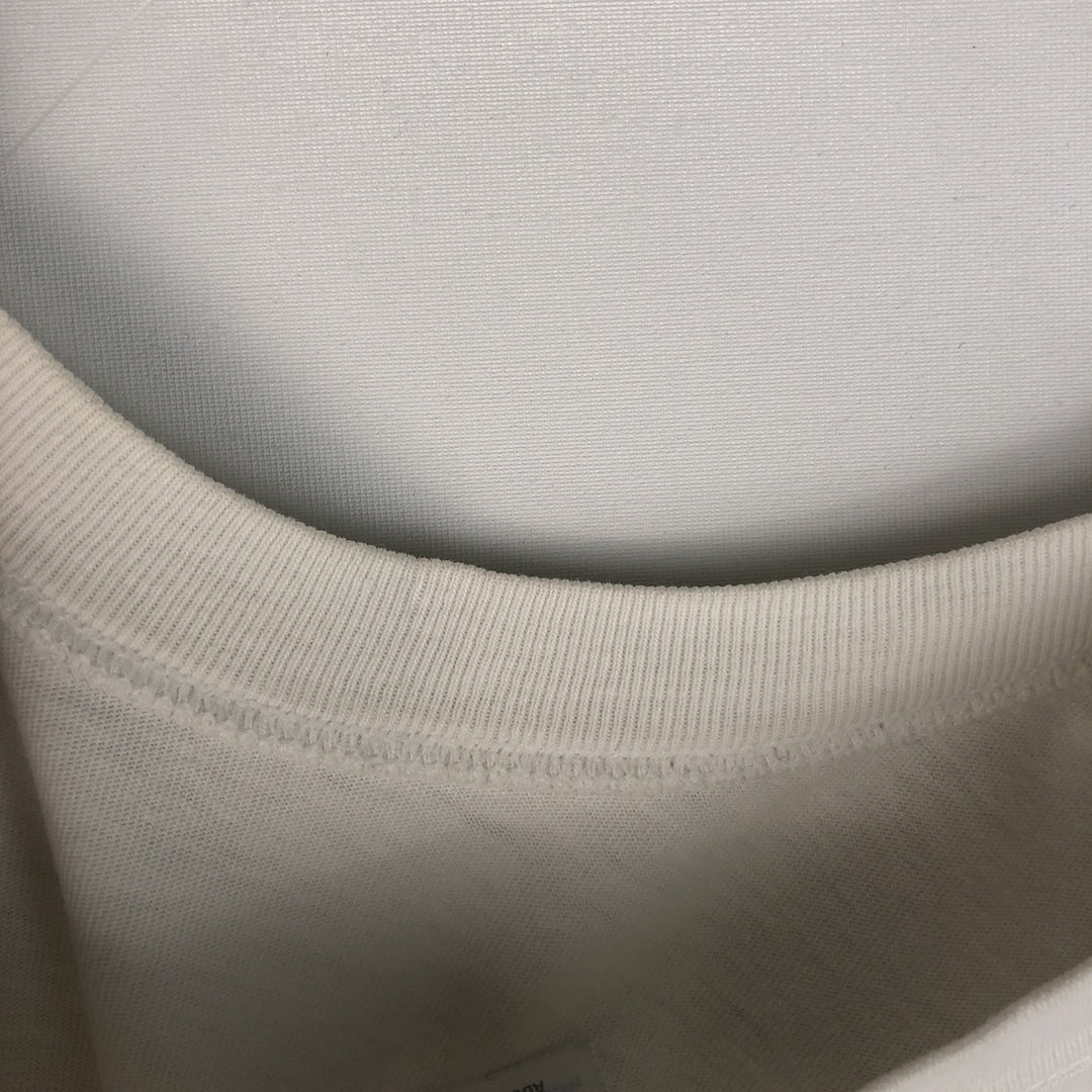 2000'S Hanes BEEFY-T Blue Tag IN-N-OUT BURGER Advertising T-Shirt, Men's XL equivalent. cotton white type Vintage Second Hand
