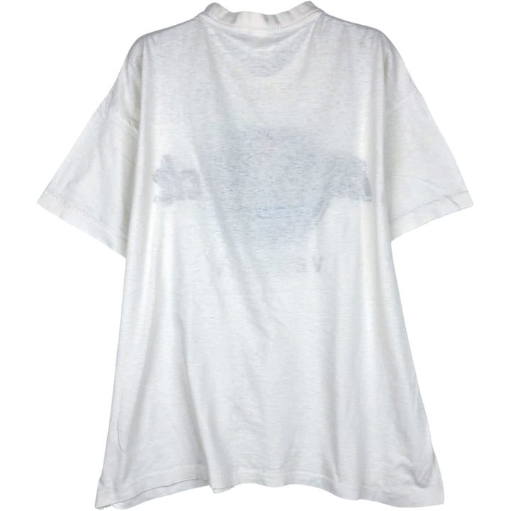 Vintage 90'S Hard Rock Cafe advertising t-shirt, men's size M. unclear white type Vintage Second Hand