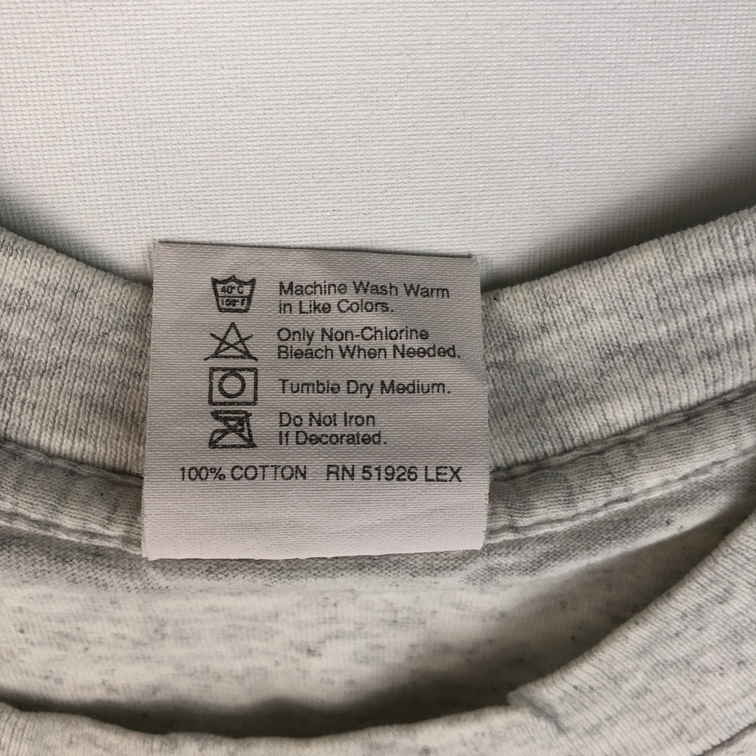 ~90'S Hard Rock Cafe Advertising T-Shirt, Made in USA, Men's Size L (Equivalent), Vintage cotton gray type Vintage Second Hand