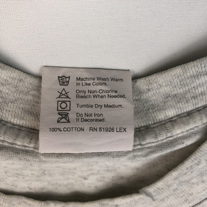~90'S Hard Rock Cafe Advertising T-Shirt, Made in USA, Men's Size L (Equivalent), Vintage cotton gray type Vintage Second Hand