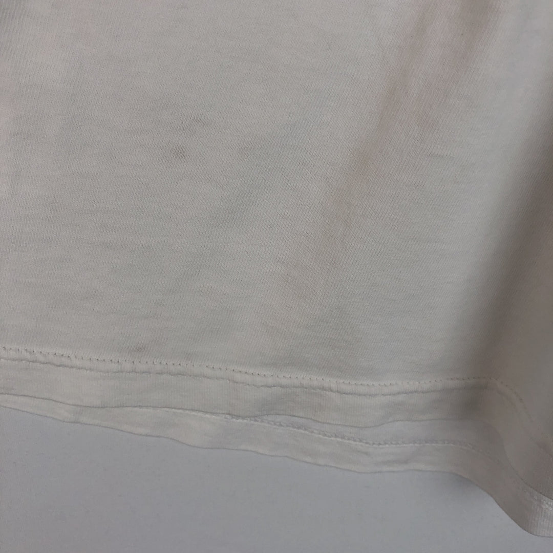 HARD ROCK CAFE Hard Rock Cafe Advertising T-shirt Men's L size cotton white type Vintage Second Hand