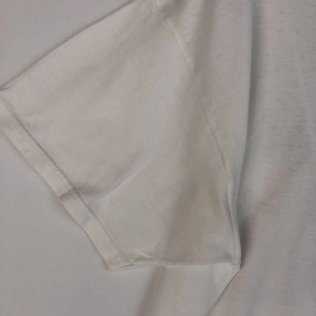 HARD ROCK CAFE Hard Rock Cafe Advertising T-shirt Men's L size cotton white type Vintage Second Hand