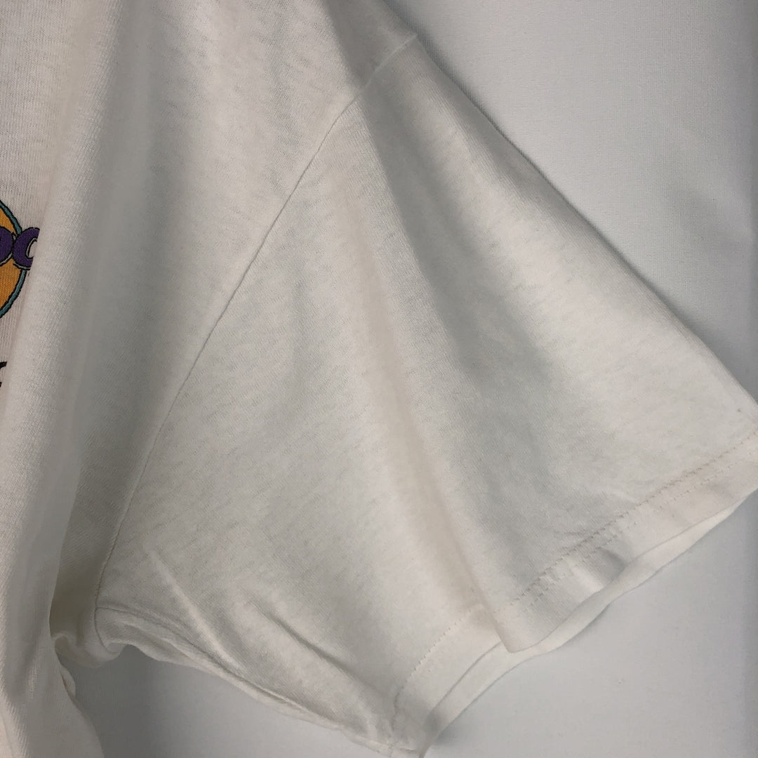 HARD ROCK CAFE Hard Rock Cafe Advertising T-shirt Men's L size cotton white type Vintage Second Hand