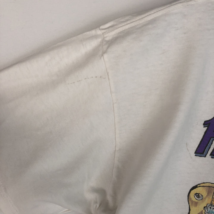 HARD ROCK CAFE Hard Rock Cafe Advertising T-shirt Men's L size cotton white type Vintage Second Hand