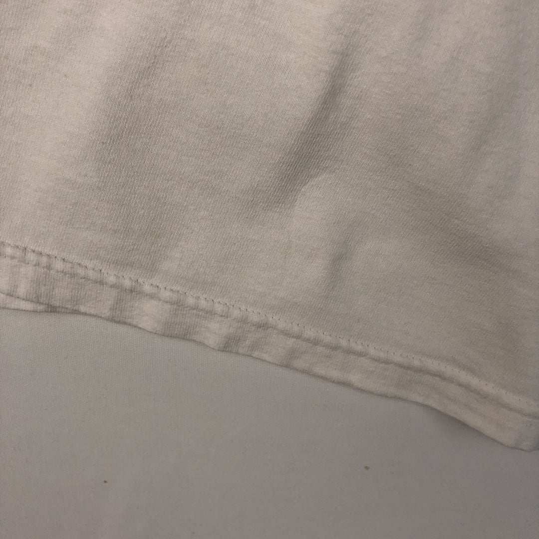 Fruit of the Loom Heavycotton Miller Lite Beer Advertising T-Shirt, Men's Size XL (approx.) cotton white type Vintage Second Hand