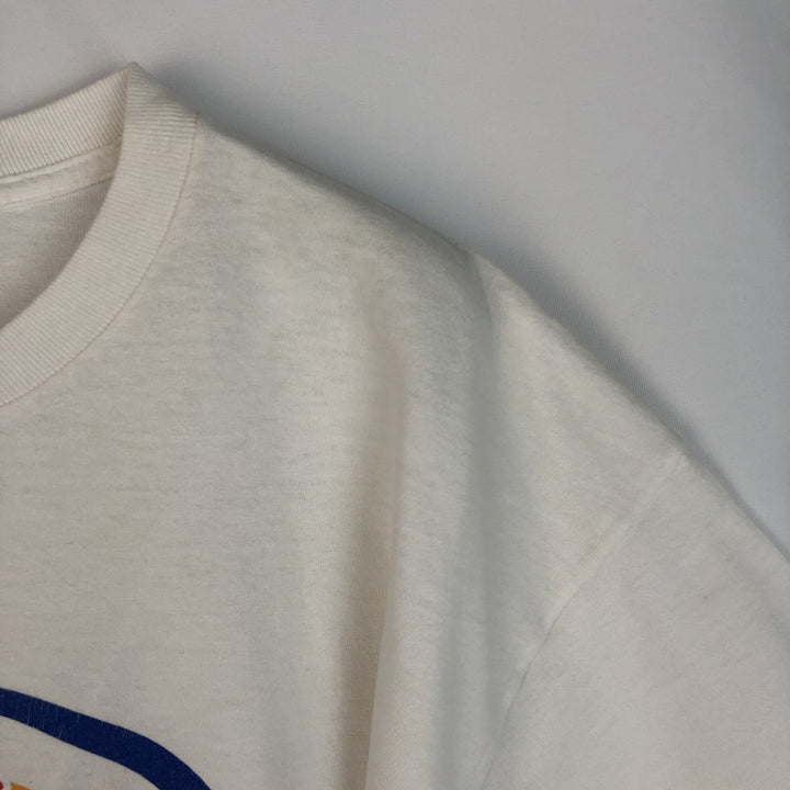 Fruit of the Loom Heavycotton Miller Lite Beer Advertising T-Shirt, Men's Size XL (approx.) cotton white type Vintage Second Hand
