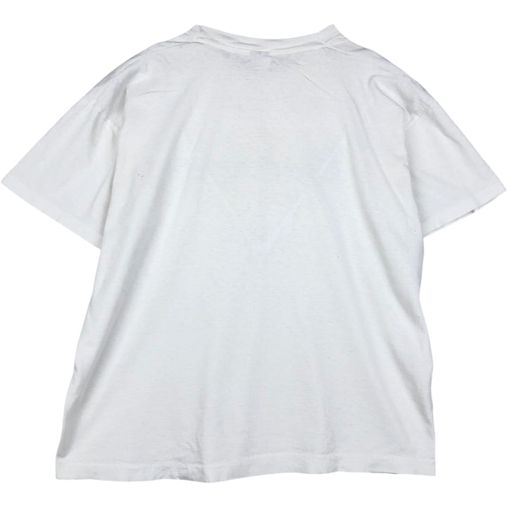 90'S HARD ROCK CAFE Hard Rock Cafe Advertising T-shirt Men's XL Vintage cotton white type Vintage Second Hand