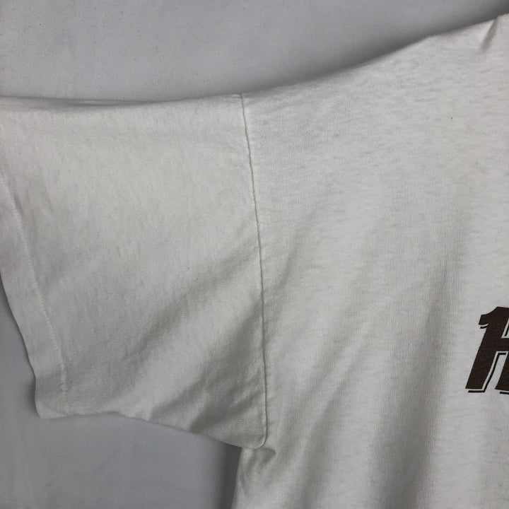90'S HARD ROCK CAFE Hard Rock Cafe Advertising T-shirt Men's XL Vintage cotton white type Vintage Second Hand