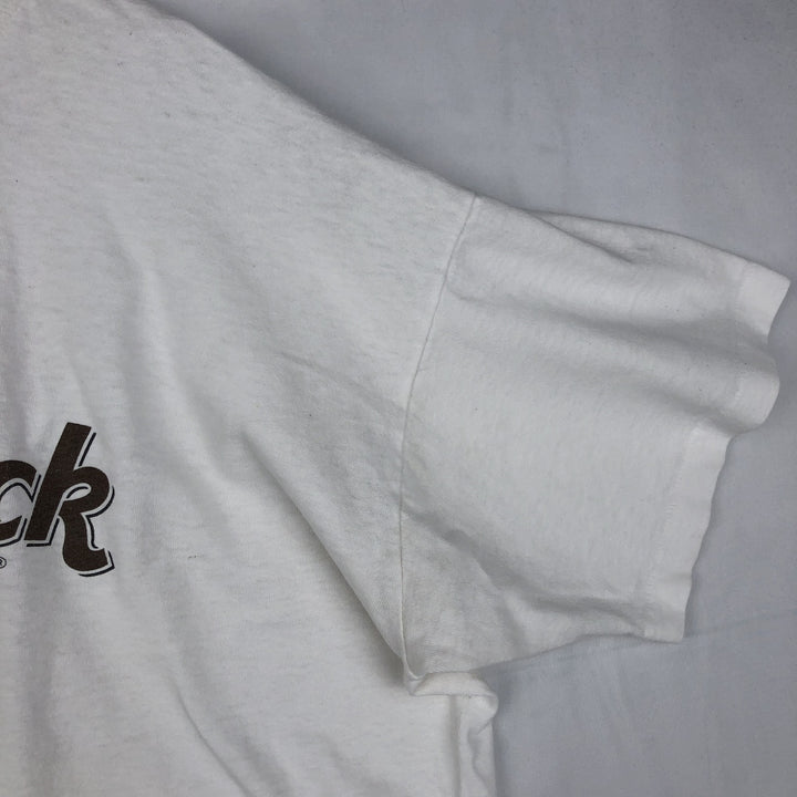 90'S HARD ROCK CAFE Hard Rock Cafe Advertising T-shirt Men's XL Vintage cotton white type Vintage Second Hand