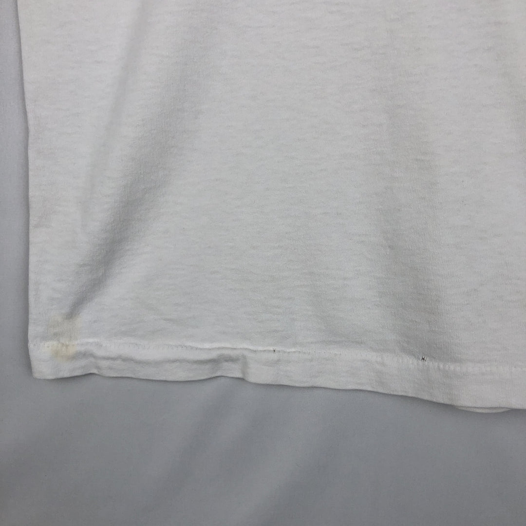 90'S HARD ROCK CAFE Hard Rock Cafe Advertising T-shirt Men's XL Vintage cotton white type Vintage Second Hand