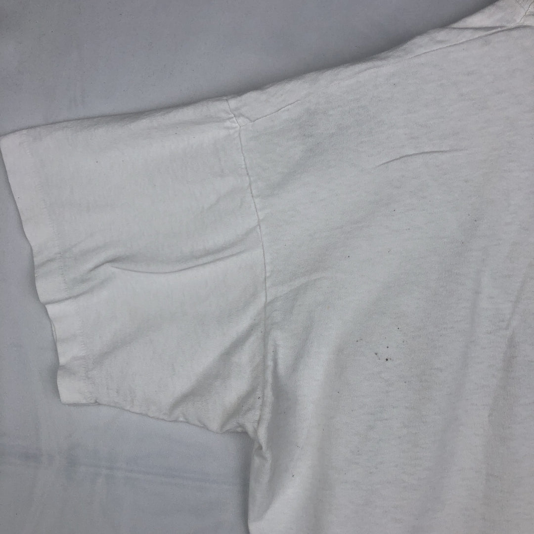 90'S HARD ROCK CAFE Hard Rock Cafe Advertising T-shirt Men's XL Vintage cotton white type Vintage Second Hand