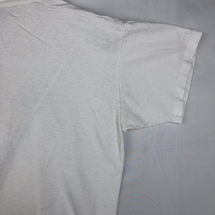 90'S HARD ROCK CAFE Hard Rock Cafe Advertising T-shirt Men's XL Vintage cotton white type Vintage Second Hand