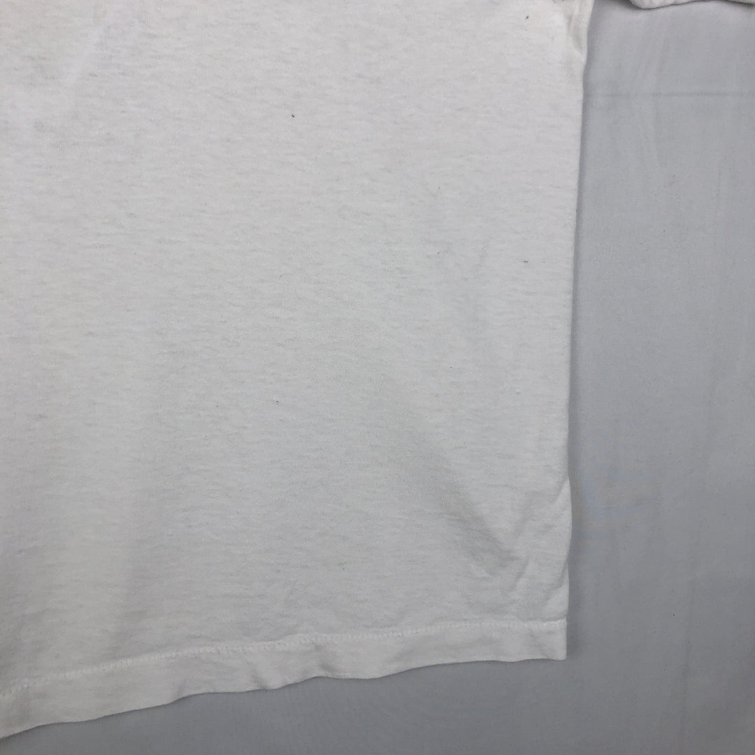 90'S HARD ROCK CAFE Hard Rock Cafe Advertising T-shirt Men's XL Vintage cotton white type Vintage Second Hand