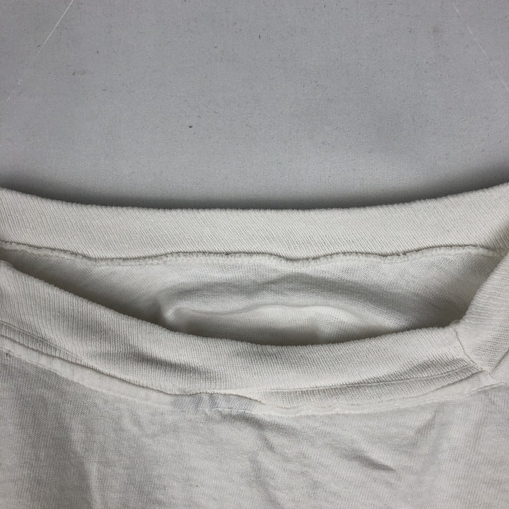 90'S HARD ROCK CAFE Hard Rock Cafe Advertising T-shirt Men's XL Vintage cotton white type Vintage Second Hand