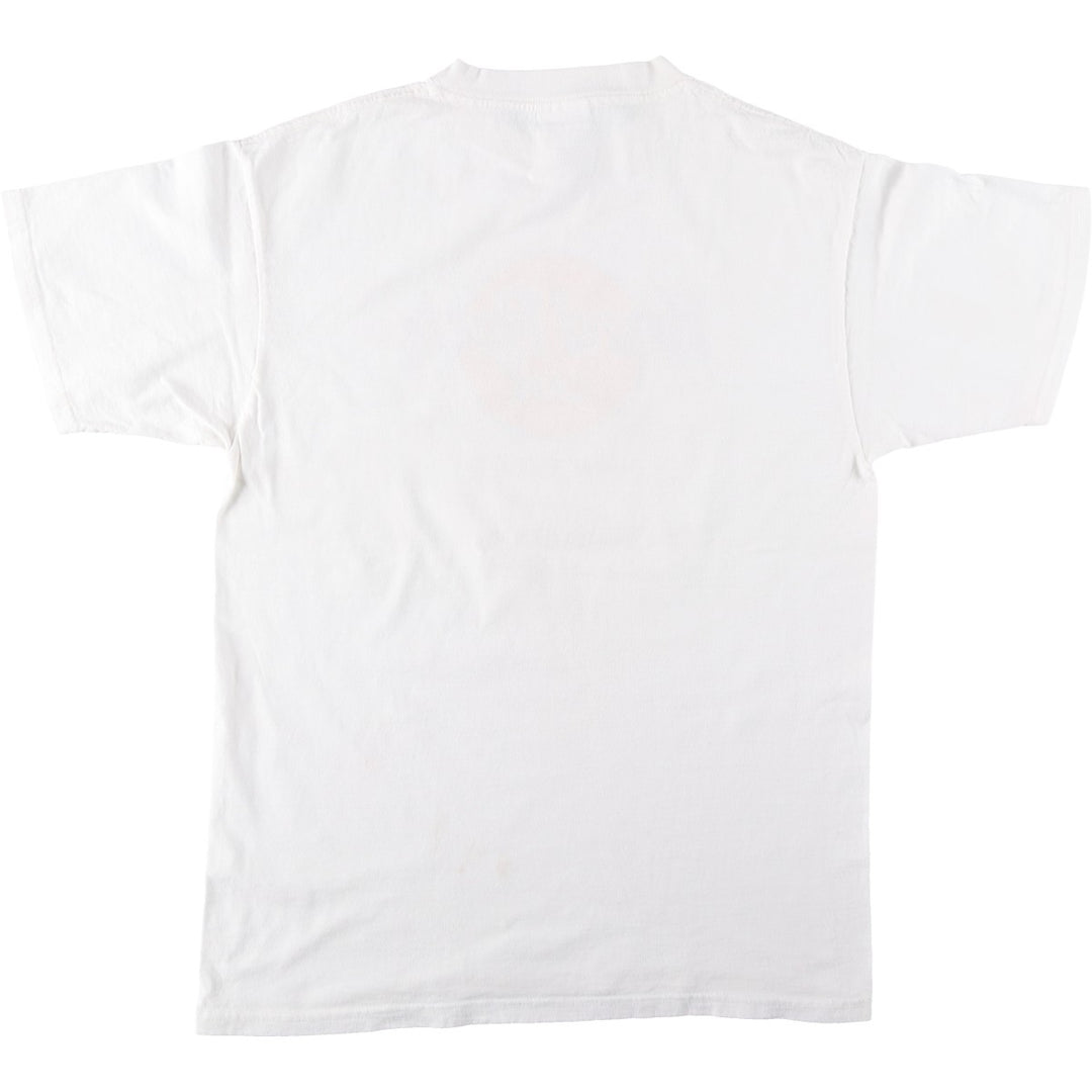 90'S Tultex Hard Rock Cafe Advertising T-Shirt, Made in Canada, Men's Size L (approx.), Vintage cotton white type Vintage Second Hand