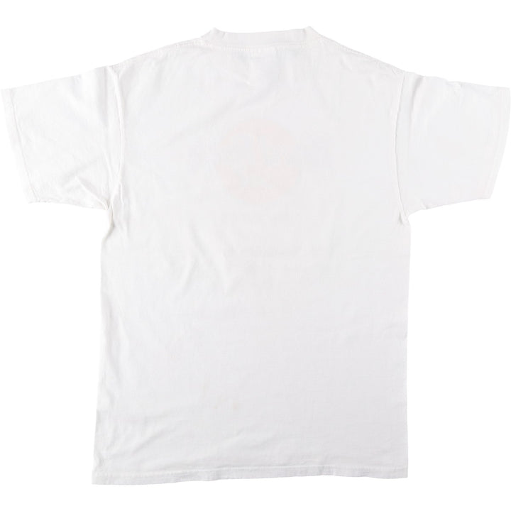 90'S Tultex Hard Rock Cafe Advertising T-Shirt, Made in Canada, Men's Size L (approx.), Vintage cotton white type Vintage Second Hand