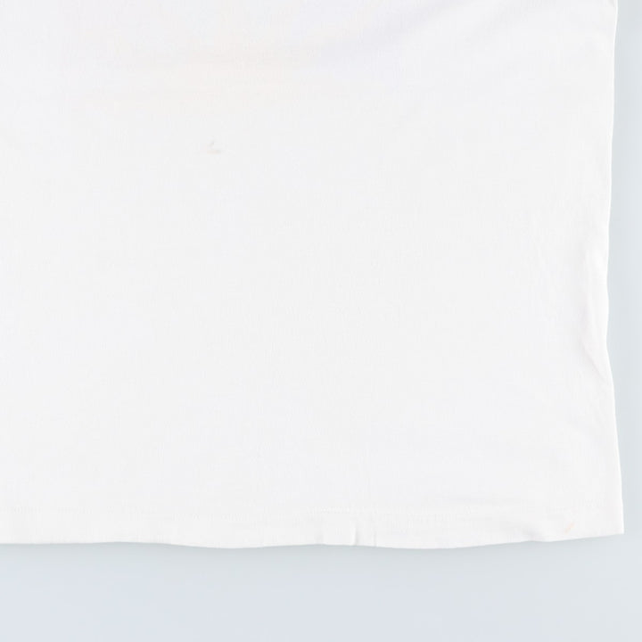 90'S Fruit of the Loom ALFRED SUNG SPA Advertising T-Shirt, Made in Canada, Men's Size L (approx.), Vintage cotton white type Vintage Second Hand