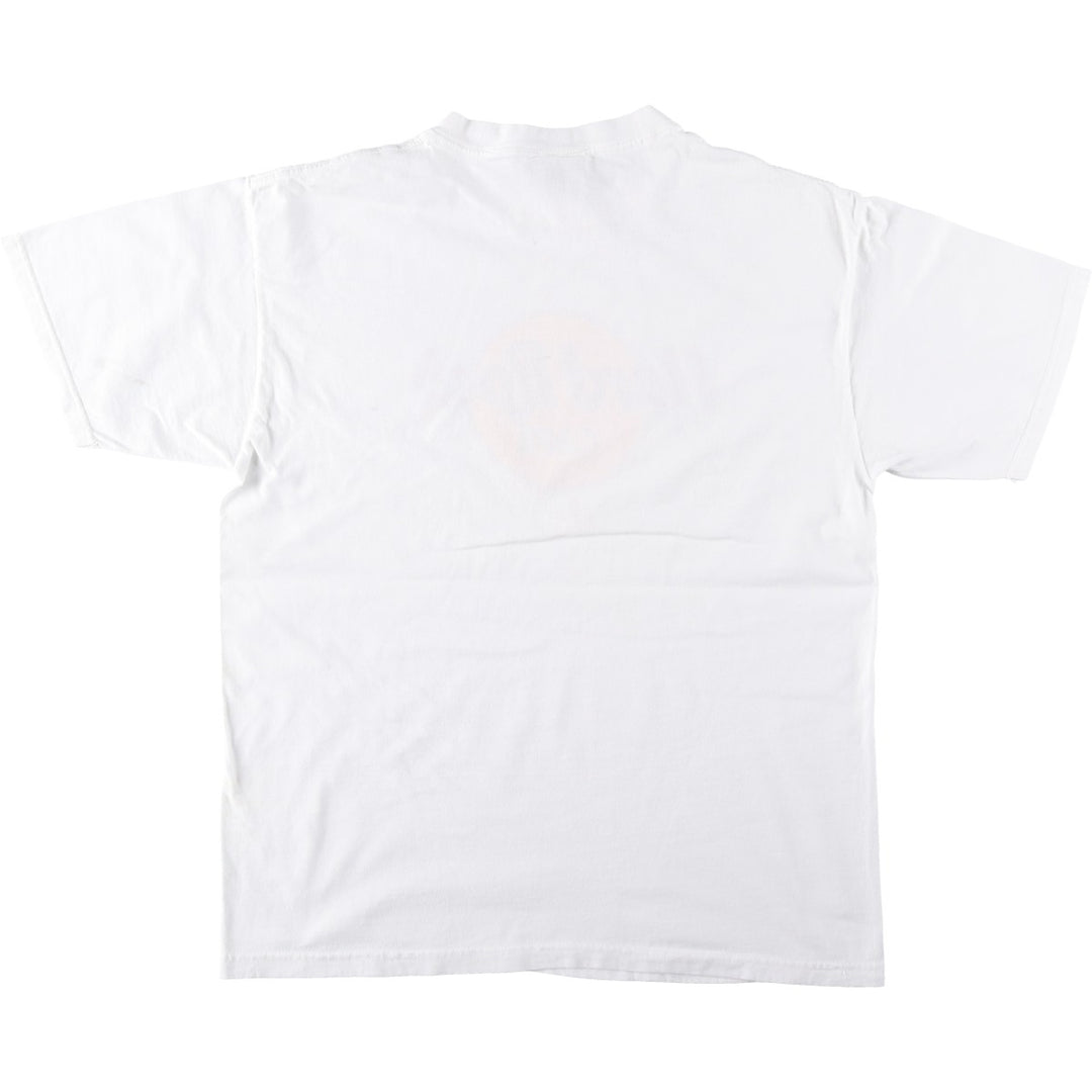 HARD ROCK CAFE Hard Rock Cafe Advertising T-shirt Made in USA Men's L size cotton white type Vintage Second Hand