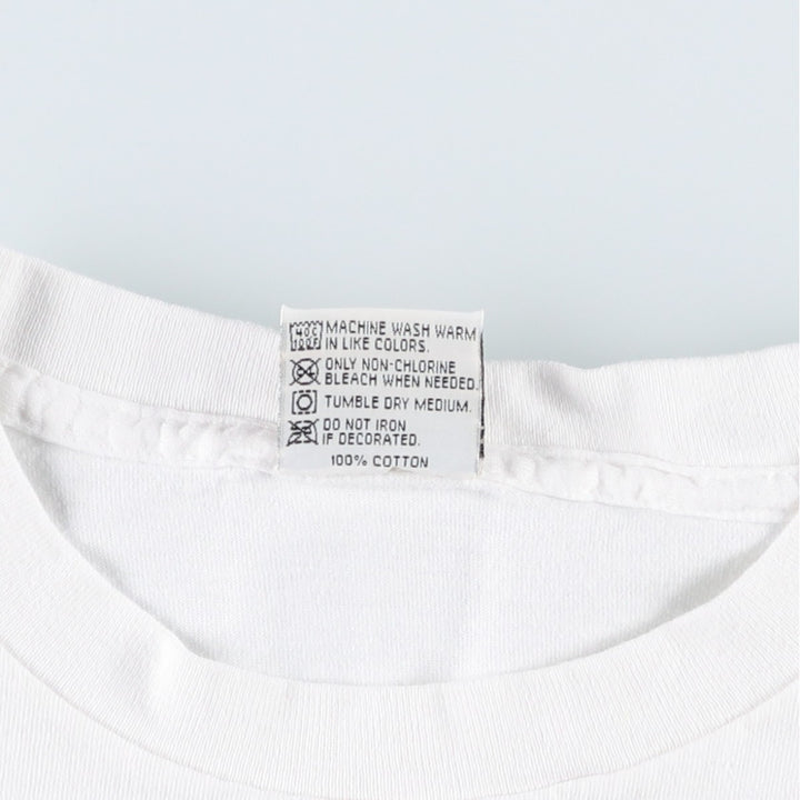 HARD ROCK CAFE Hard Rock Cafe Advertising T-shirt Made in USA Men's L size cotton white type Vintage Second Hand