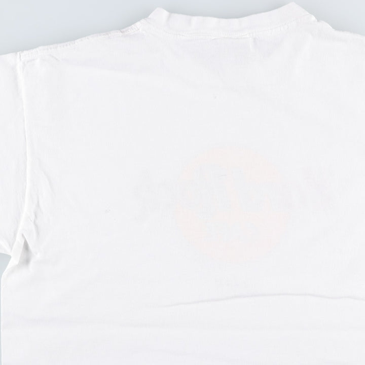 HARD ROCK CAFE Hard Rock Cafe Advertising T-shirt Made in USA Men's L size cotton white type Vintage Second Hand
