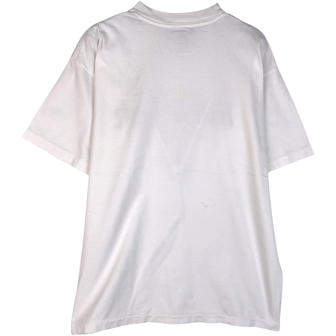 90'S HARD ROCK CAFE Hard Rock Cafe Advertising T-shirt Men's L equivalent Vintage cotton white type Vintage Second Hand