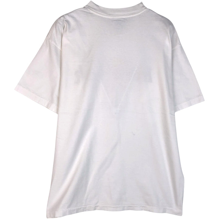 90'S HARD ROCK CAFE Hard Rock Cafe Advertising T-shirt Men's L equivalent Vintage cotton white type Vintage Second Hand