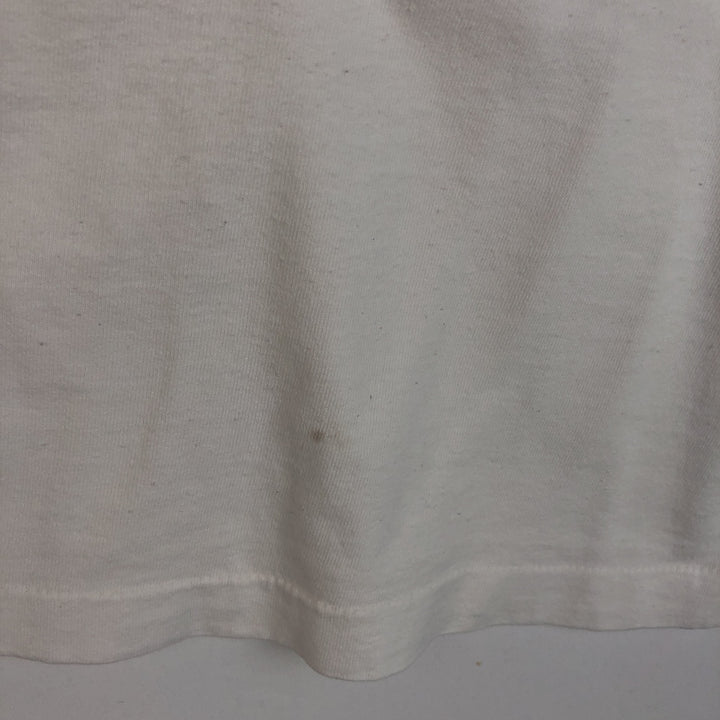 90'S Fruit of the Loom Jigger's Diner Advertising T-Shirt, Made in USA, Men's Size L (approx.), Vintage cotton white type Vintage Second Hand