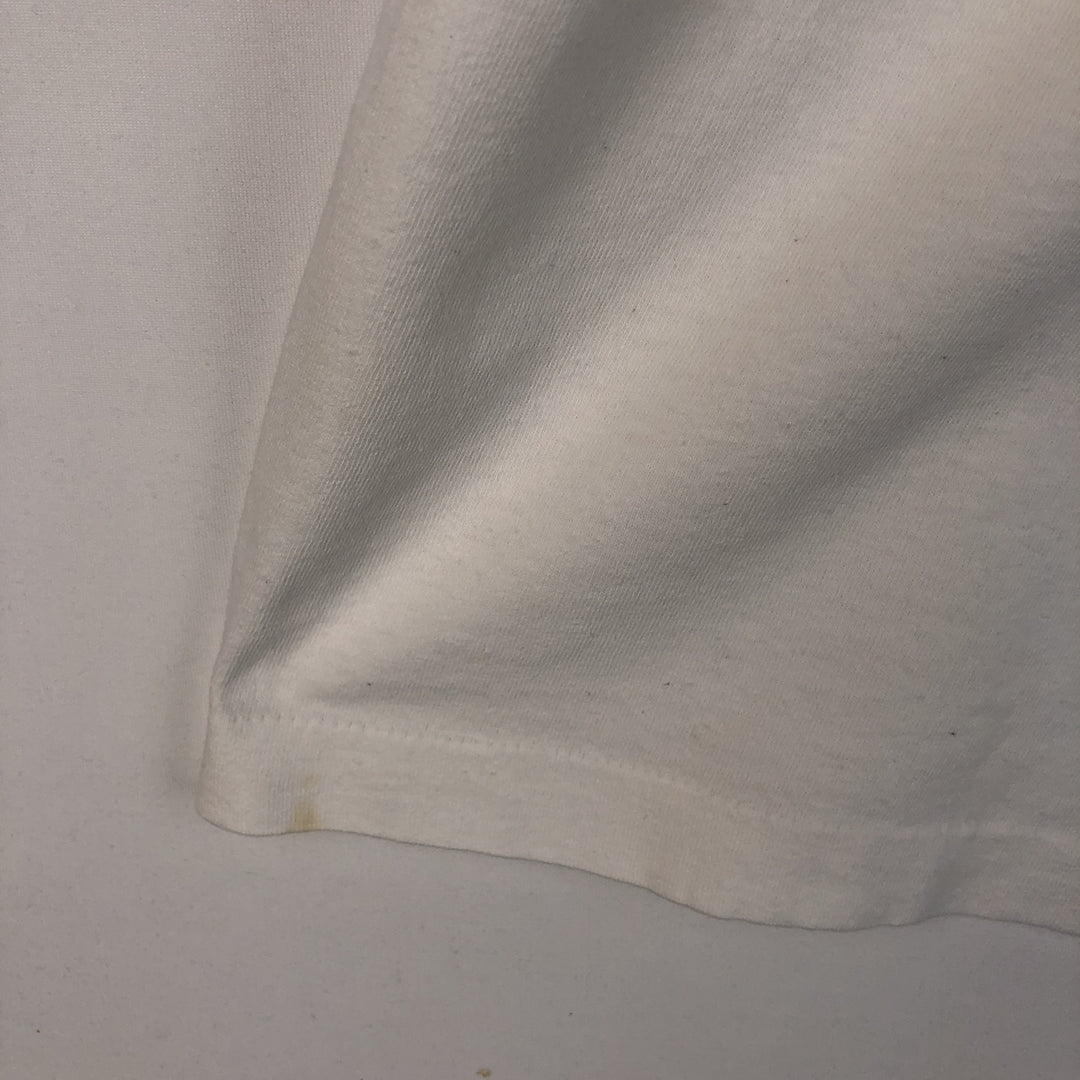 90'S Fruit of the Loom Jigger's Diner Advertising T-Shirt, Made in USA, Men's Size L (approx.), Vintage cotton white type Vintage Second Hand