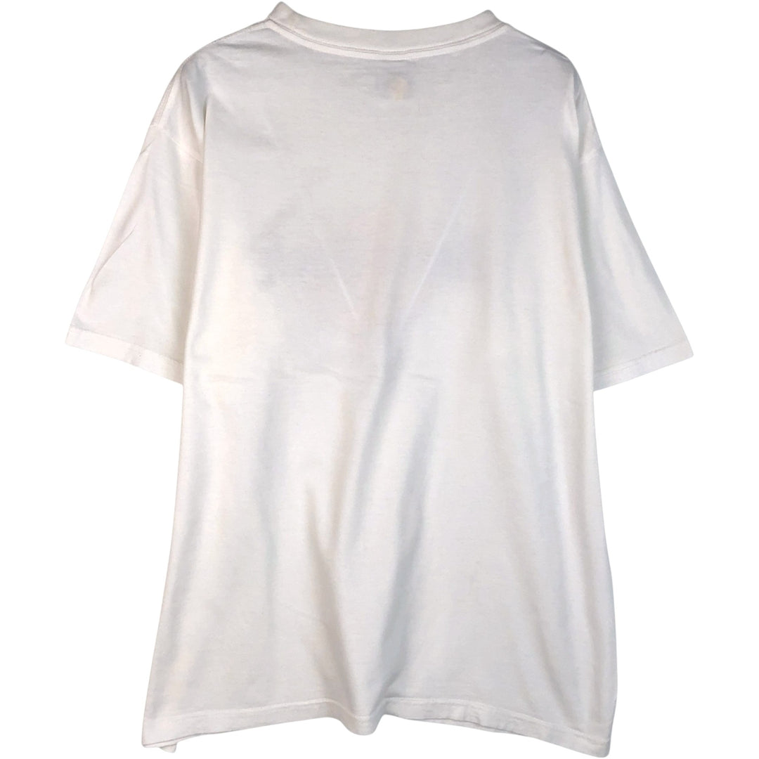 HARD ROCK CAFE Hard Rock Cafe Advertising T-shirt Men's L size cotton white type Vintage Second Hand