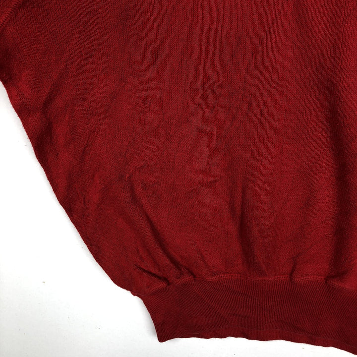 Ralph Lauren POLO by Ralph Lauren Cotton Knit Sweater Men's XL cotton red type Vintage Second Hand