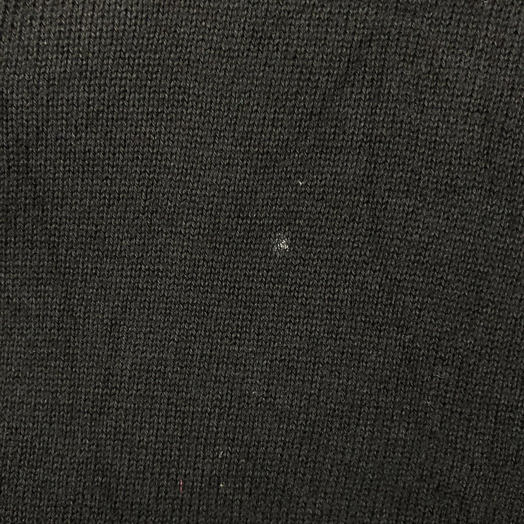 Lacoste CLASSIC FIT Cotton Knit Sweater, Men's Size M (approx.) cotton black type Vintage Second Hand