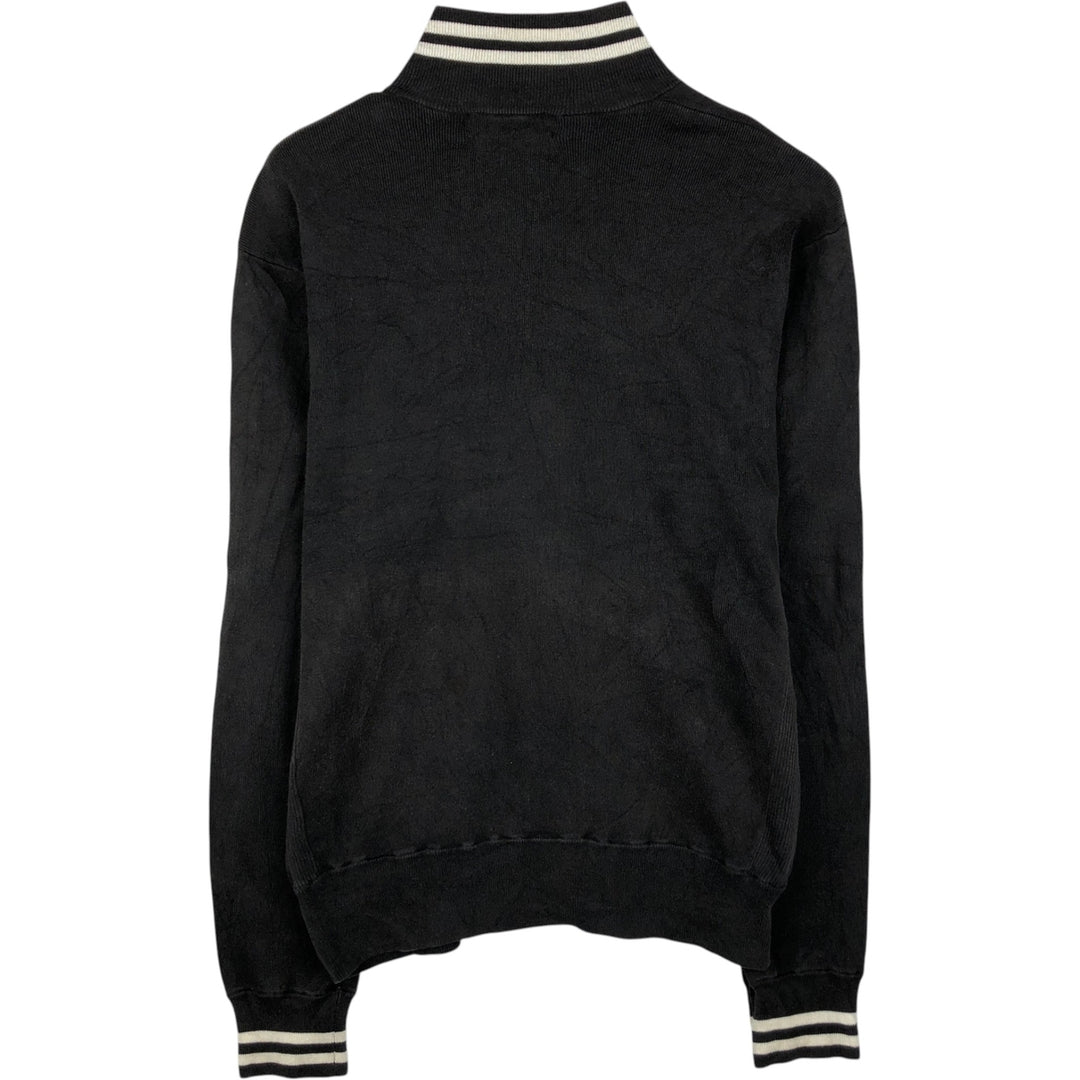 Ralph Lauren POLO by Ralph Lauren Driver's Knit Sweater, Men's Size M cotton black type Vintage Second Hand