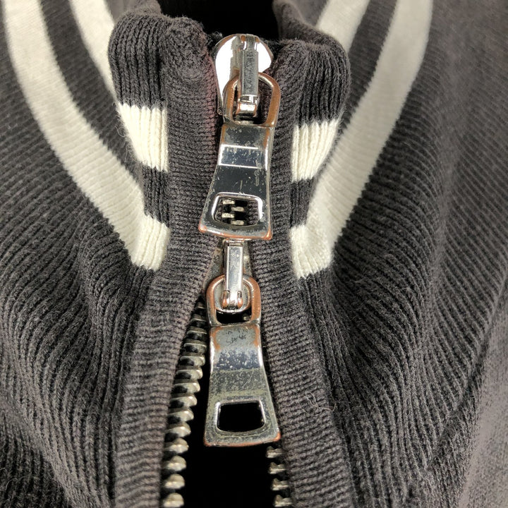 Ralph Lauren POLO by Ralph Lauren Driver's Knit Sweater, Men's Size M cotton black type Vintage Second Hand