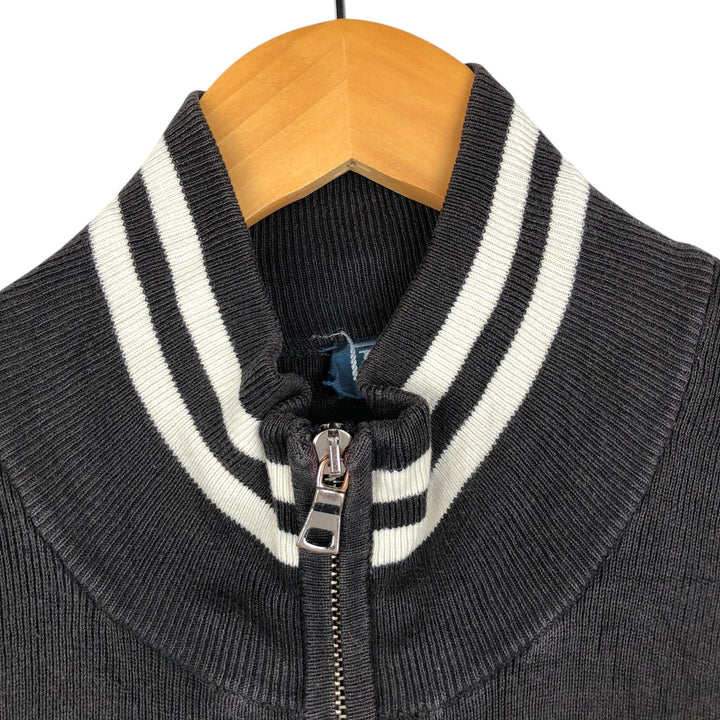 Ralph Lauren POLO by Ralph Lauren Driver's Knit Sweater, Men's Size M cotton black type Vintage Second Hand