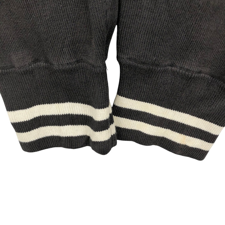 Ralph Lauren POLO by Ralph Lauren Driver's Knit Sweater, Men's Size M cotton black type Vintage Second Hand