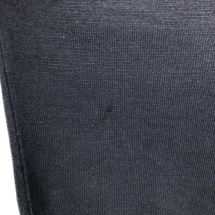 Lacoste V-neck acrylic and wool knit sweater, men's size M wool navy blue type Vintage Second Hand