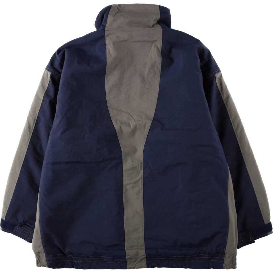 1990'S Columbia CONVERT padded puffer jacket, men's size XL, vintage. Nylon navy blue type Vintage Second Hand