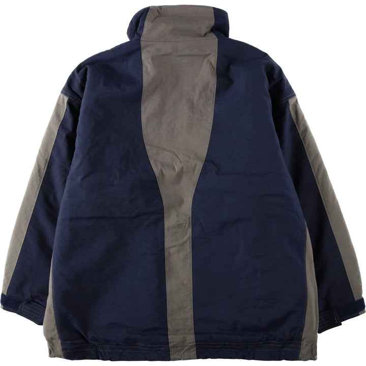 1990'S Columbia CONVERT padded puffer jacket, men's size XL, vintage. Nylon navy blue type Vintage Second Hand