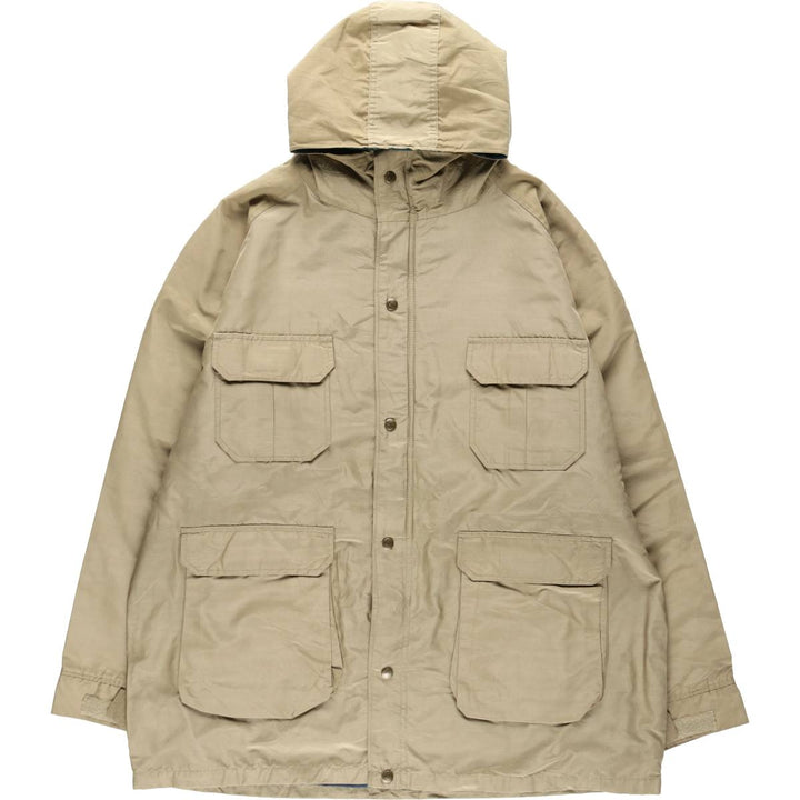 1980'S Woolrich Mountain Parka Shell Jacket, Made in USA, Men's XXL equivalent, Vintage cotton Beige type Vintage Second Hand