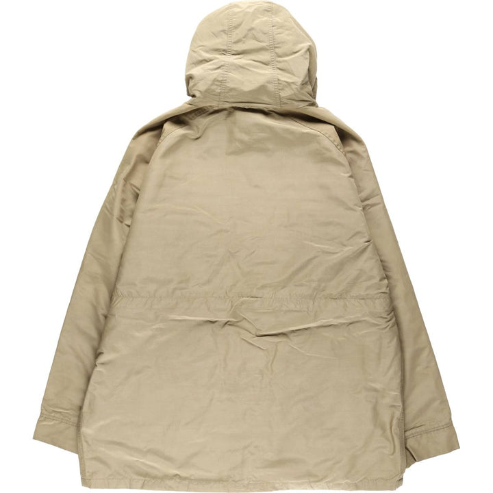 1980'S Woolrich Mountain Parka Shell Jacket, Made in USA, Men's XXL equivalent, Vintage cotton Beige type Vintage Second Hand