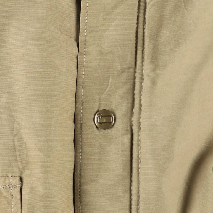1980'S Woolrich Mountain Parka Shell Jacket, Made in USA, Men's XXL equivalent, Vintage cotton Beige type Vintage Second Hand