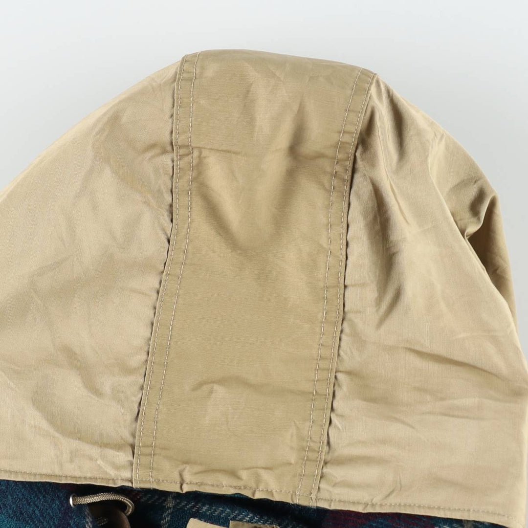 1980'S Woolrich Mountain Parka Shell Jacket, Made in USA, Men's XXL equivalent, Vintage cotton Beige type Vintage Second Hand