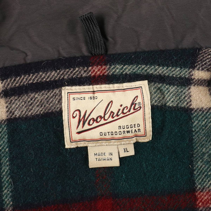 90s-00'S Woolrich Mountain Jacket Shell Jacket Men's XL (approx.) cotton Khaki type Vintage Second Hand