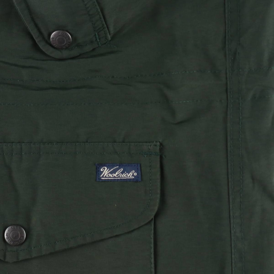 90s-00'S Woolrich Mountain Jacket Shell Jacket Men's XL (approx.) cotton Khaki type Vintage Second Hand
