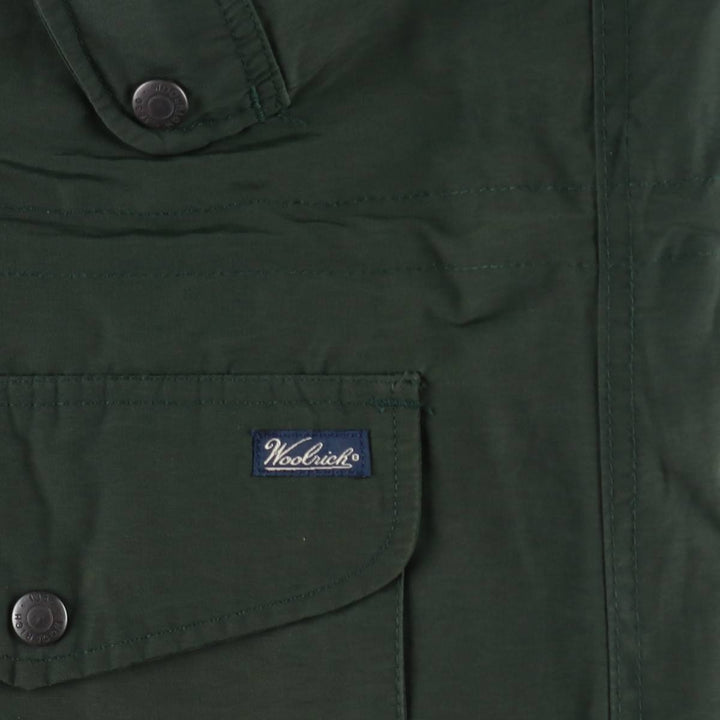 90s-00'S Woolrich Mountain Jacket Shell Jacket Men's XL (approx.) cotton Khaki type Vintage Second Hand