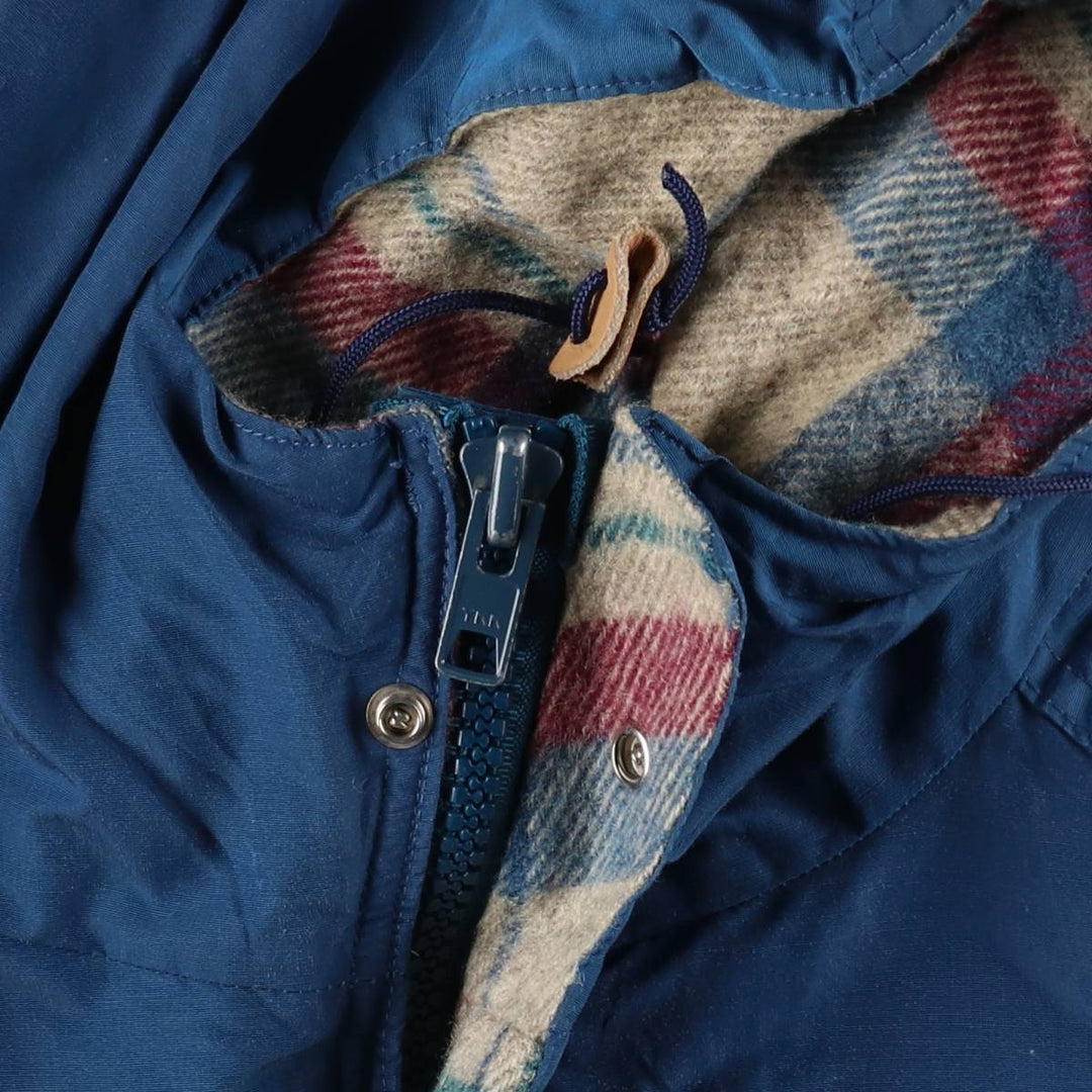 1980'S Woolrich Mountain Parka Shell Jacket, Men's Size XL (Equivalent), Vintage unclear navy blue type Vintage Second Hand